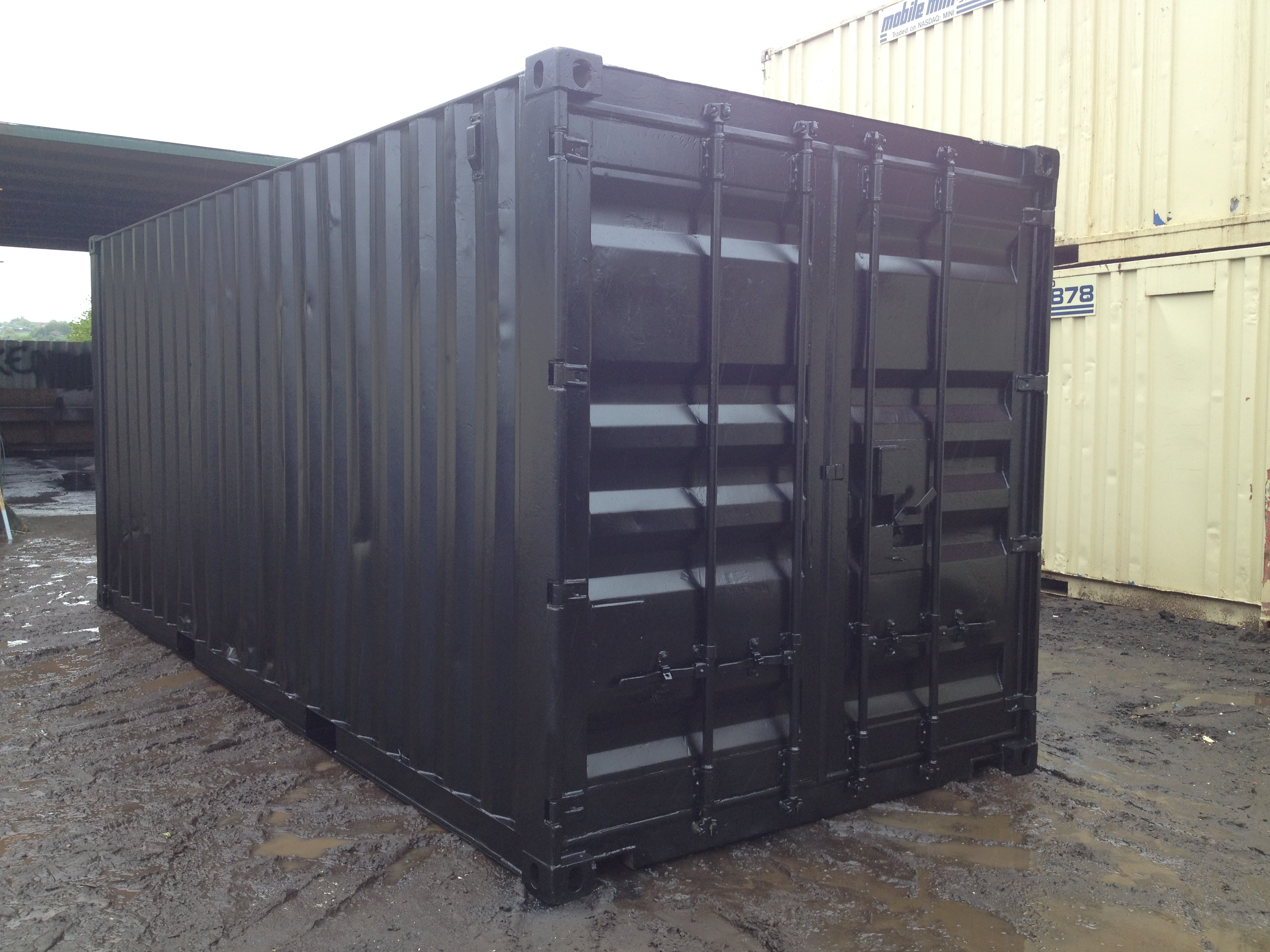 20ft X 8ft Green Used Storage Container
