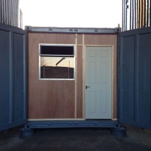 10ft x 8ft Refurbished Shipping Container Office for sale