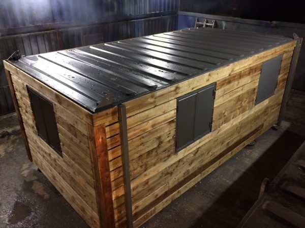 20ft x 8ft Fully clad, fully insulated portable office
