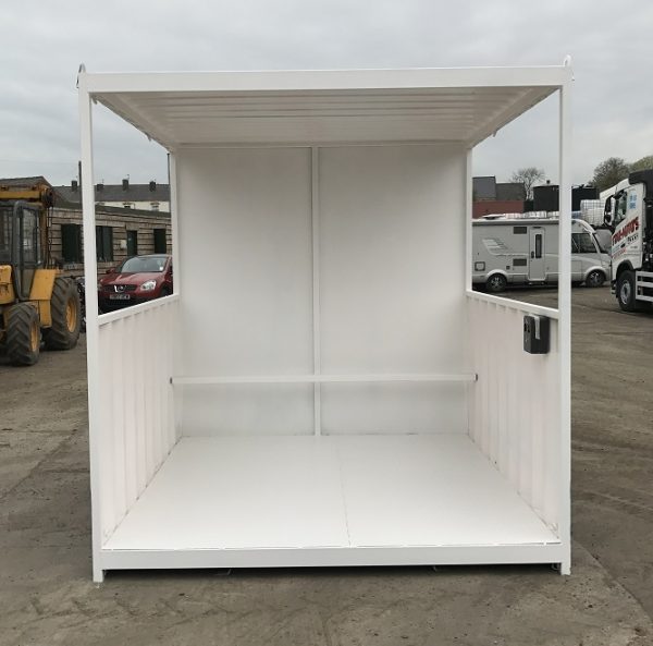 Smoking Shelter Front View